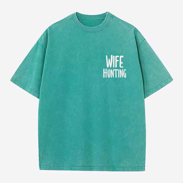 Oversized "Wife Hunting" Tee