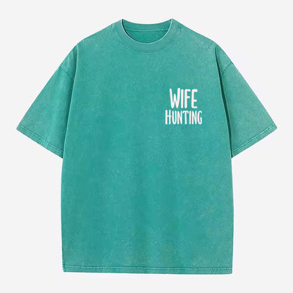 Oversized "Wife Hunting" Tee