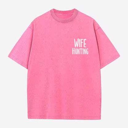 Oversized "Wife Hunting" Tee