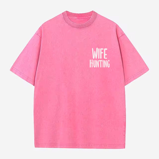 Oversized "Wife Hunting" Tee