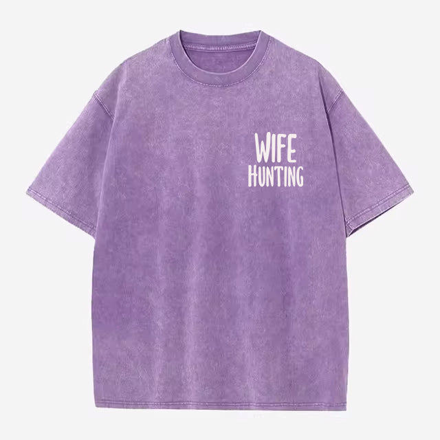 Oversized "Wife Hunting" Tee