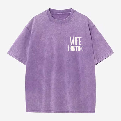 Oversized "Wife Hunting" Tee